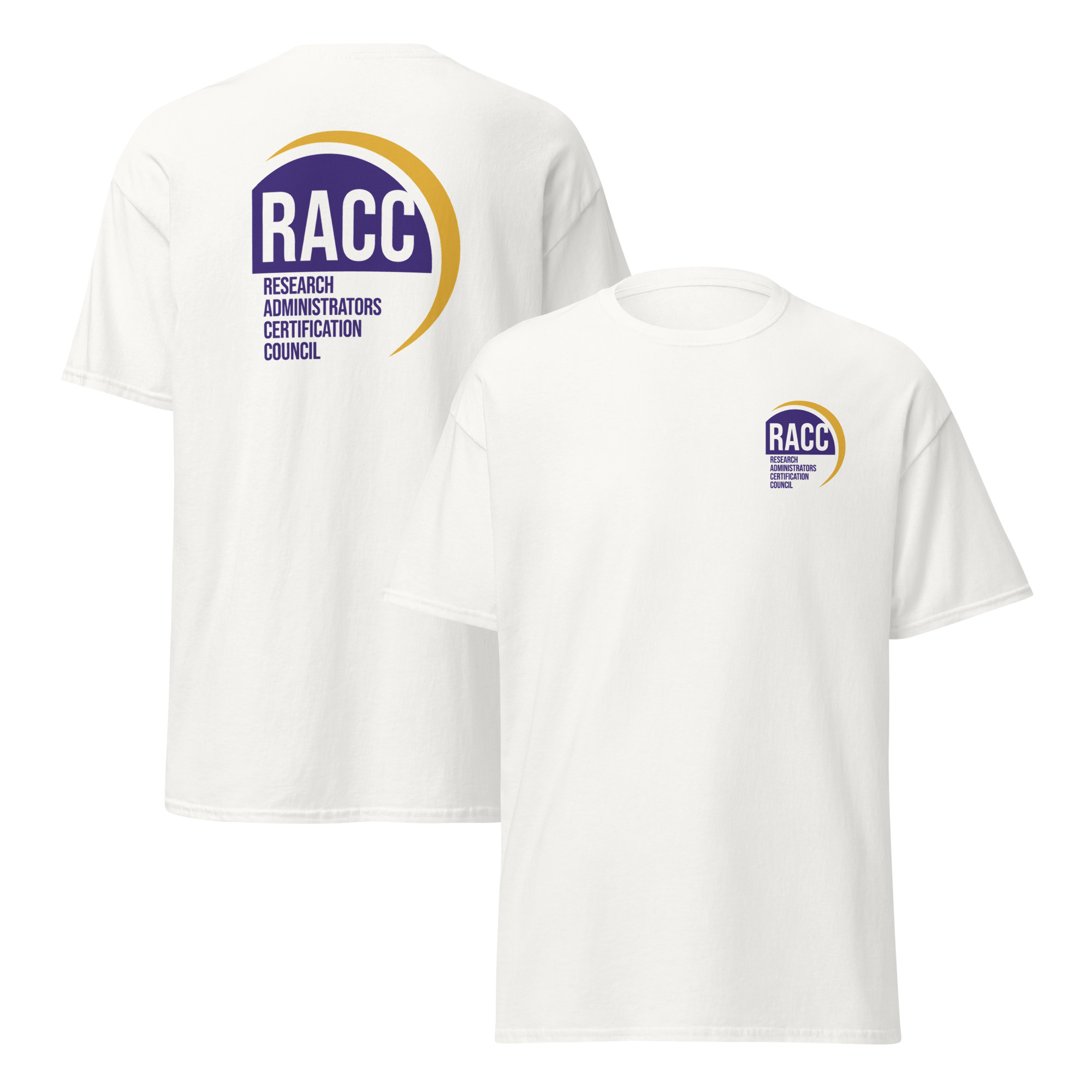 RACC Logo White Shirt